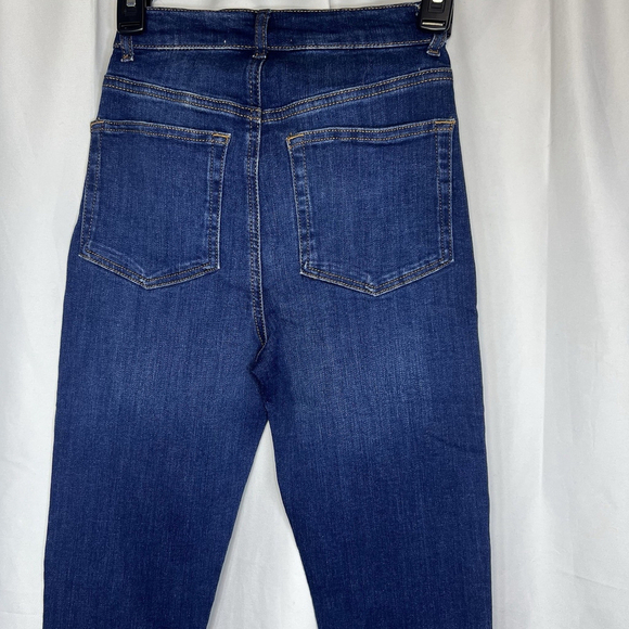 Reformation Harper High Rise Skinny Jeans Blue Orlando Size 23 NWT - Picture 5 of 12
